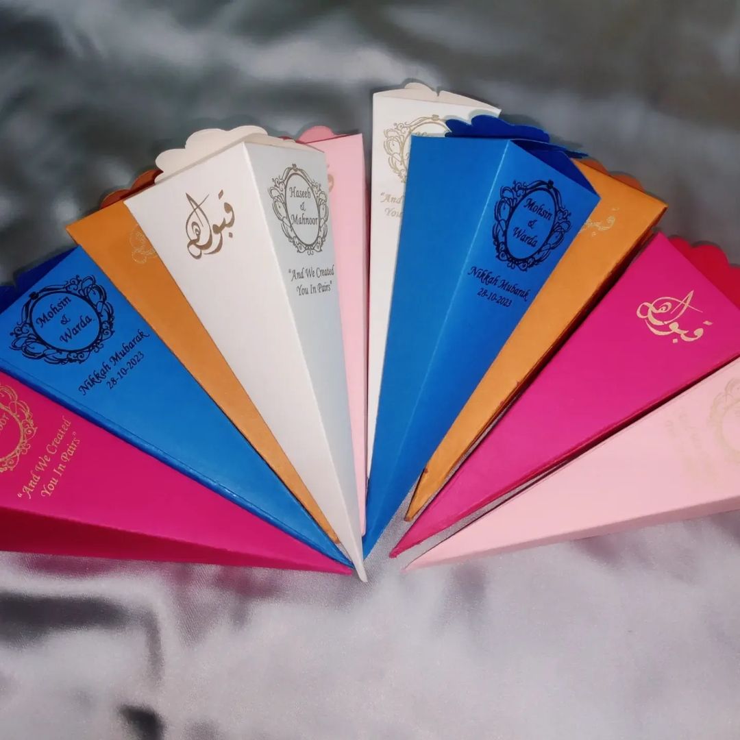 Con Style Favour Boxes - Wedding Cards & Favour Boxes