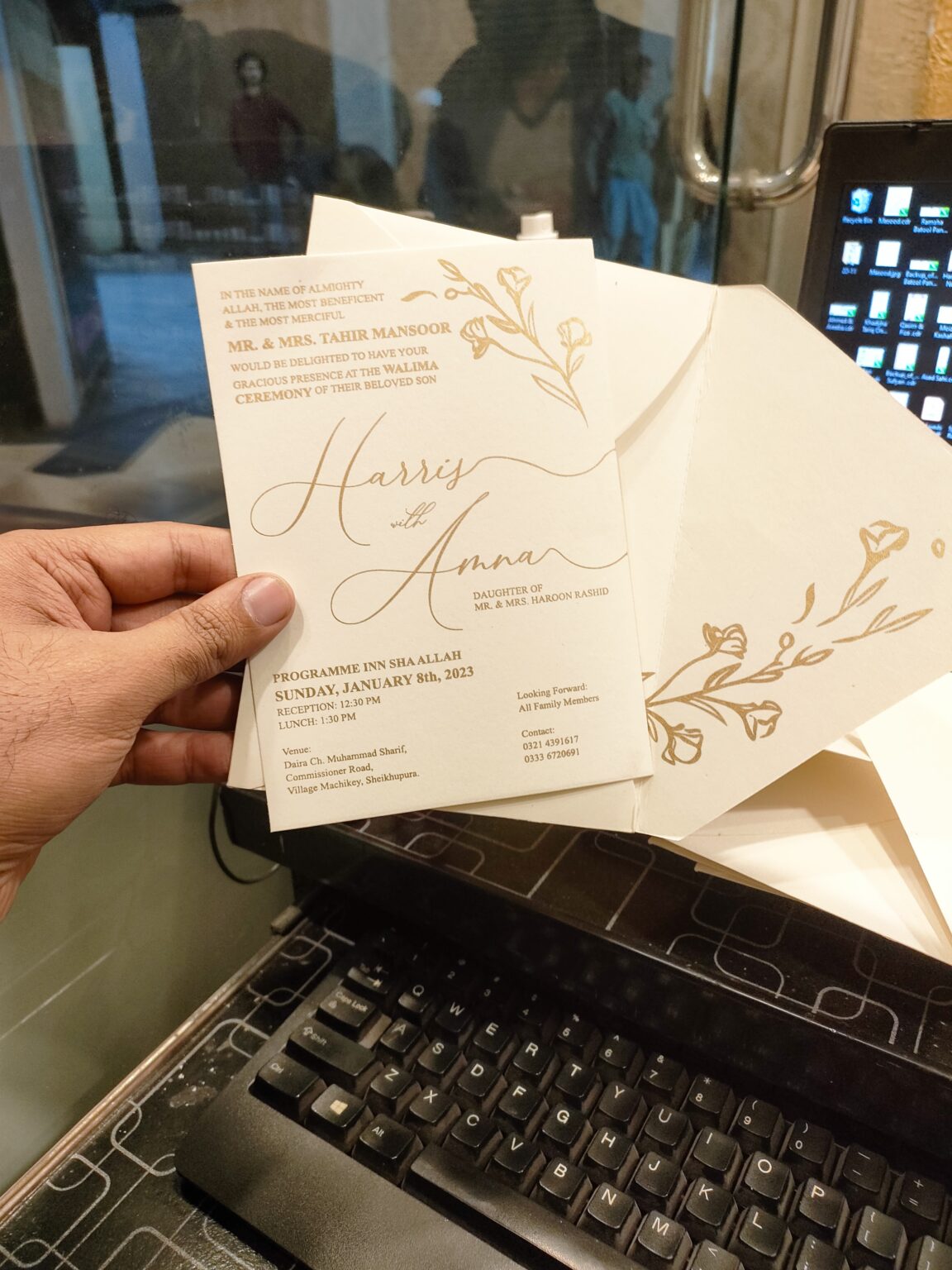 Decent Style Wedding Invitations Pakistan - Wedding Cards & Favour Boxes