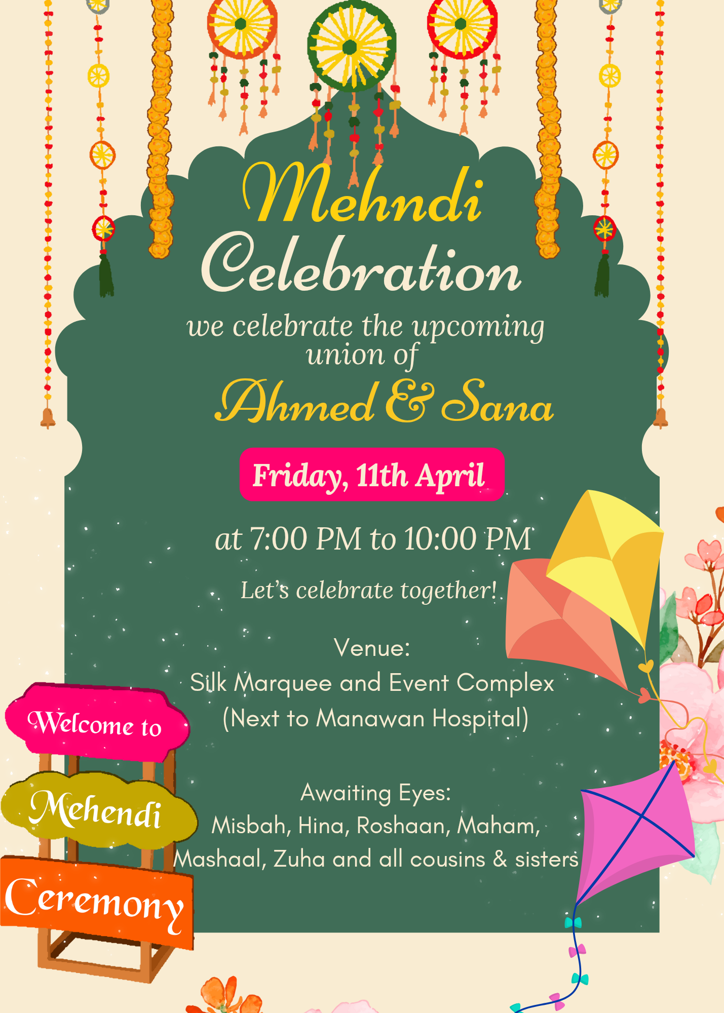 Whatsapp wedding Cards | Online Wedding Cards for WhatsApp | WhatsApp cards Pakistan