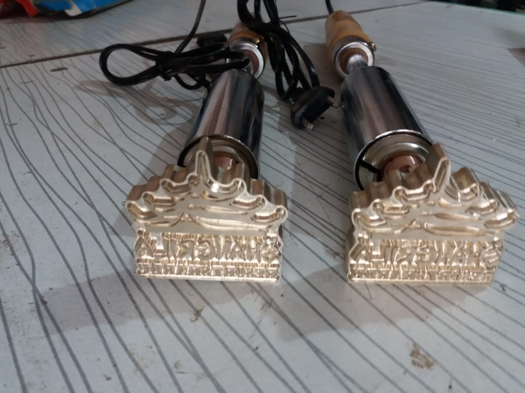 Heat Stamp / Leather stamp / Wooden stamp Maker Pakistan