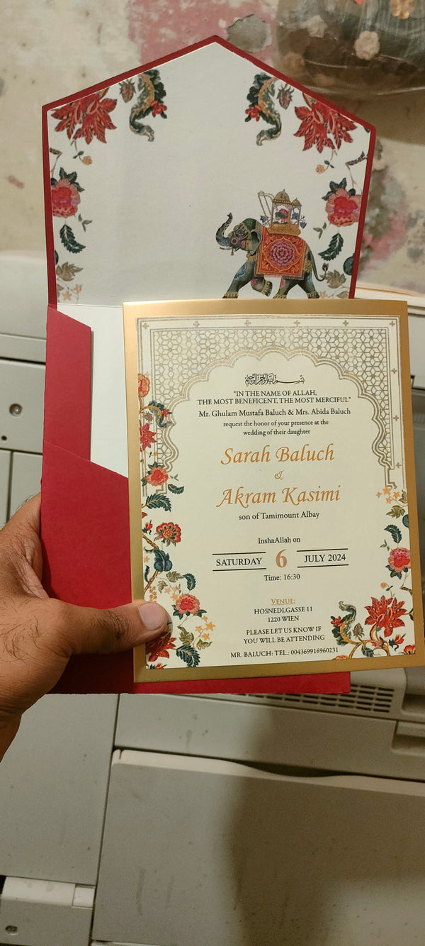 Wedding Cards Pakistan - Wedding Cards & Favour Boxes