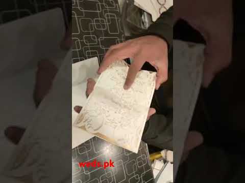 Wedding Invitations Islamabad | Laser Cut Wedding Cards Pakistan