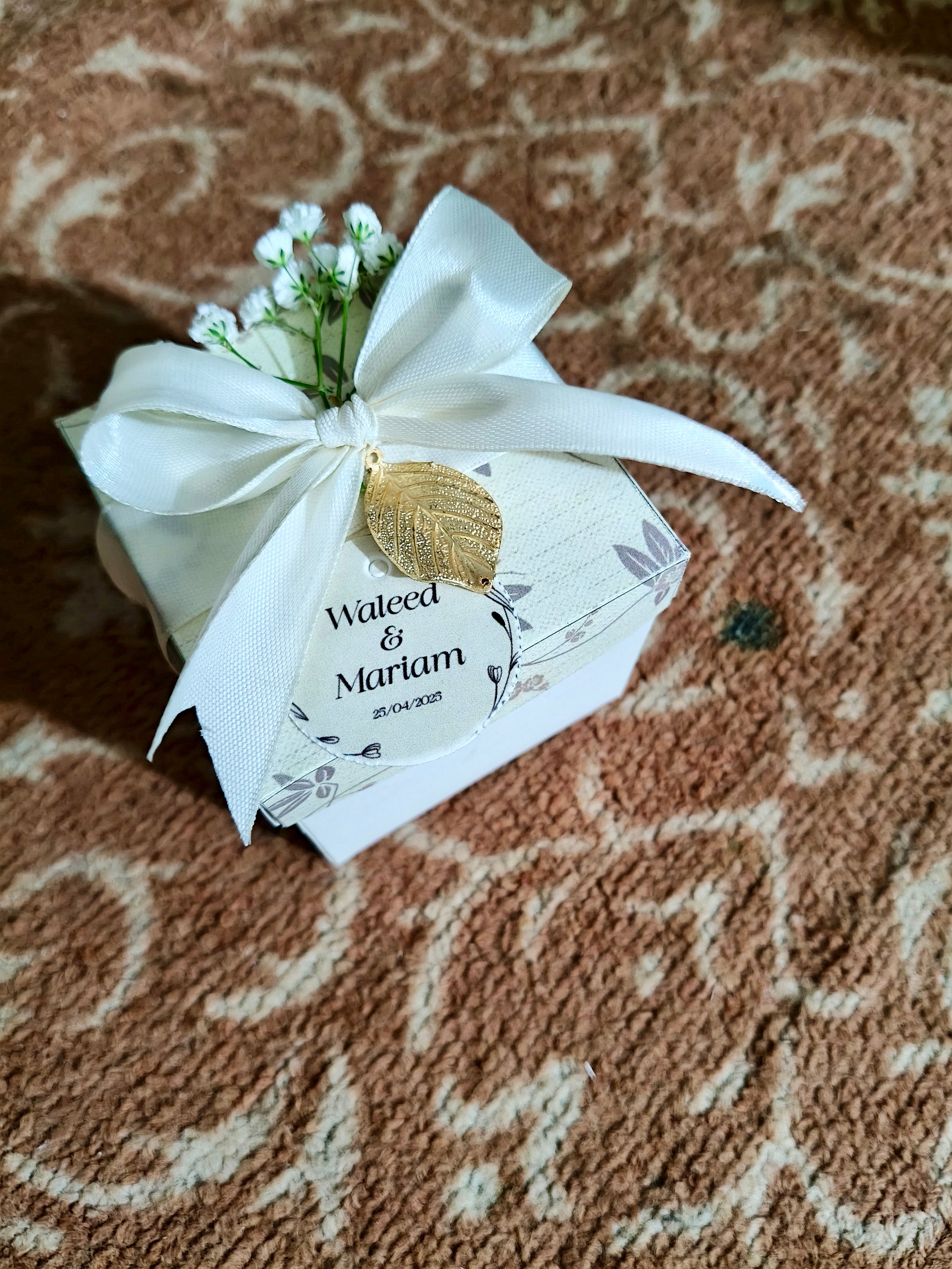 Nikkah Boxes Pakistan 3*3*3 inches| Nikkah boxes Pakistan