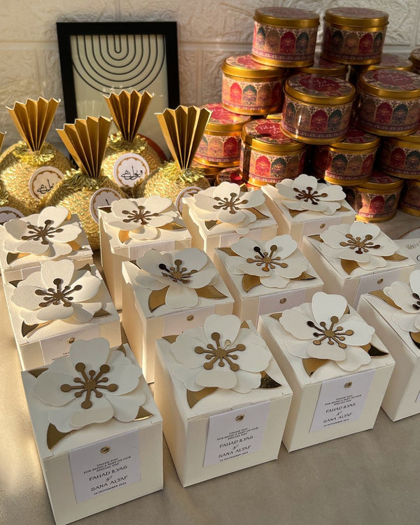3d Flower favour Box in Pakistan |  Favour Boxes Pakistan