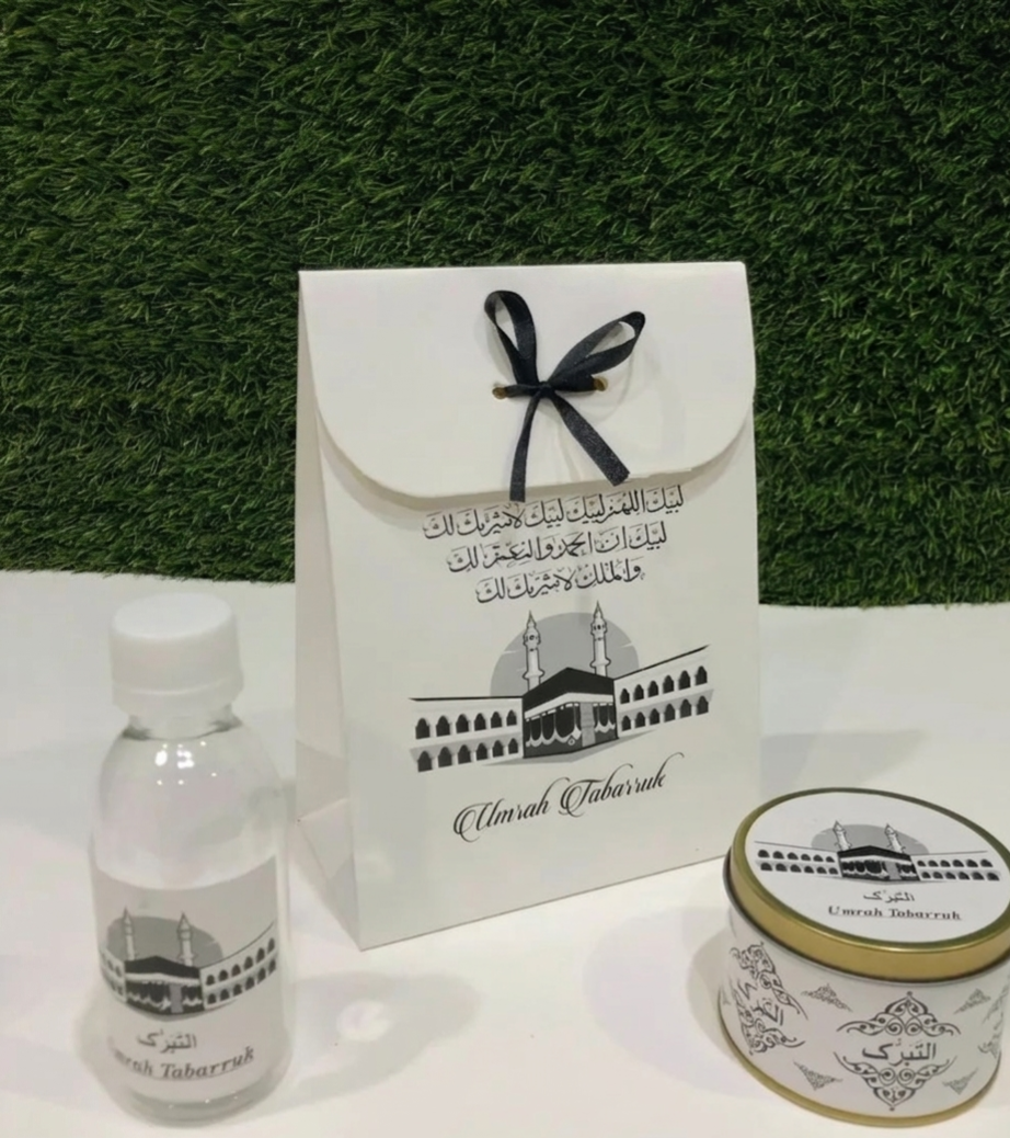 Customized Umrah Tabaruk Distribution Boxes | Umrah Boxes