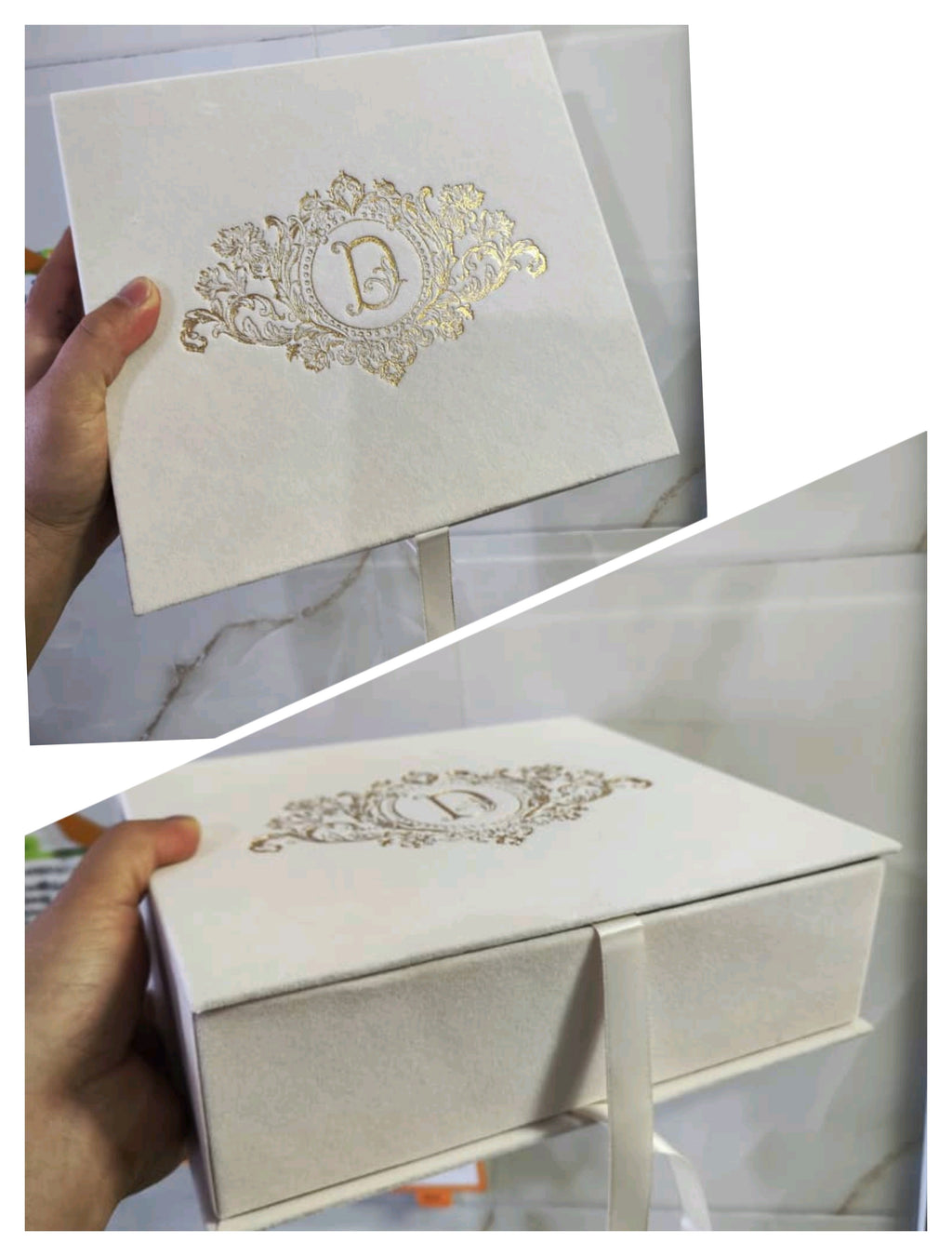 Velvet Invitation Box