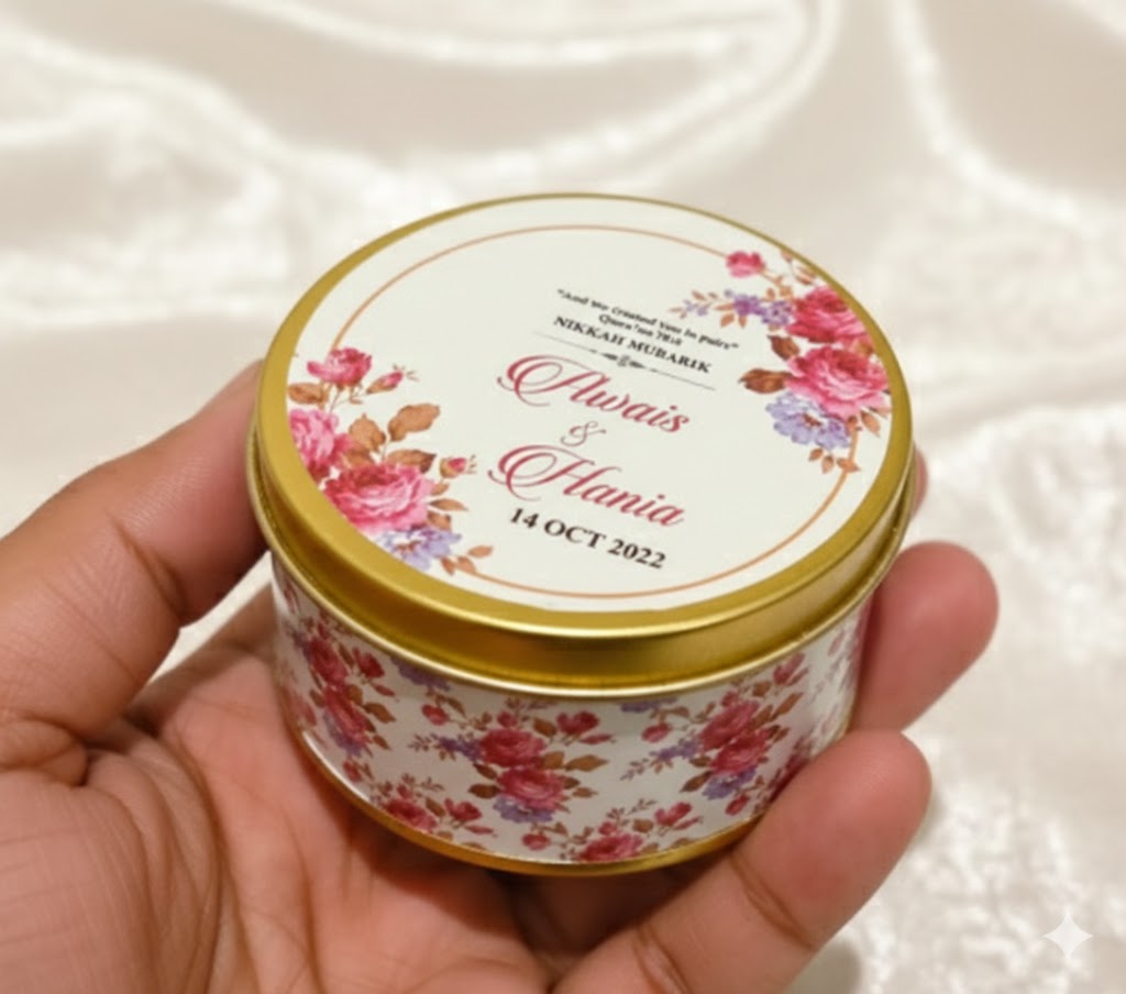 online Golden tin box Pakistan