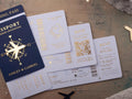 Passport Wedding invitations